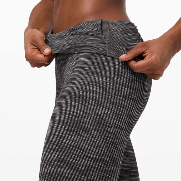 Lululemon Wunder Under High-Rise Tight Legging 25" Luxtreme Space Dye Gray Sz 6 - Picture 3 of 15